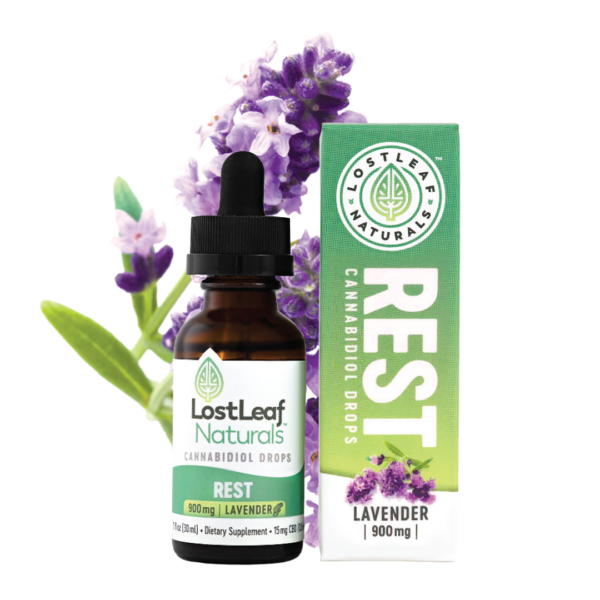 Rest | 900mg CBD Drops (Lavender)